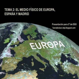 Medio fisico europa