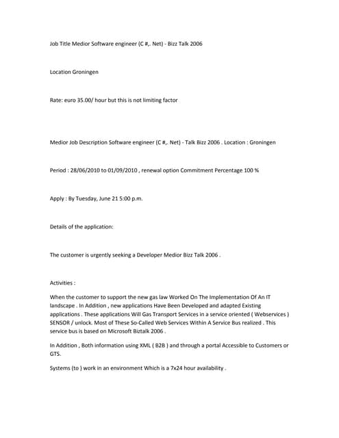 Service Desk Employee | RTF