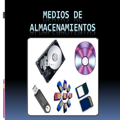 Medios de almacenamientos
