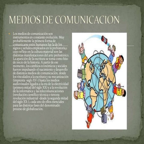 Medios de comunicacion