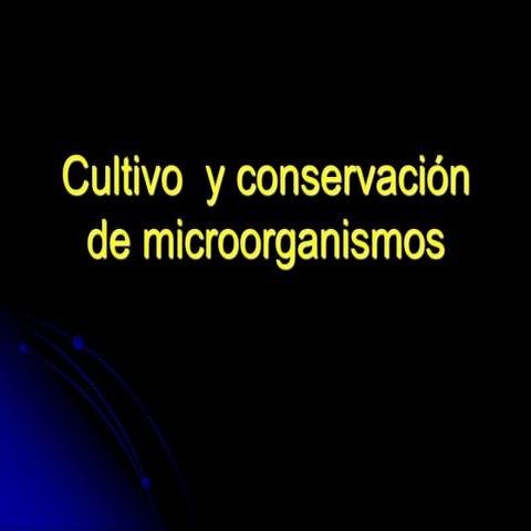 Medios de cultivo para microorganismos