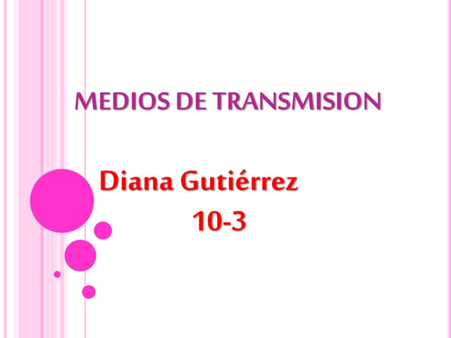 Medios de transmision 
