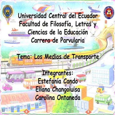 Medios de transporte por Carolina Ontaneda