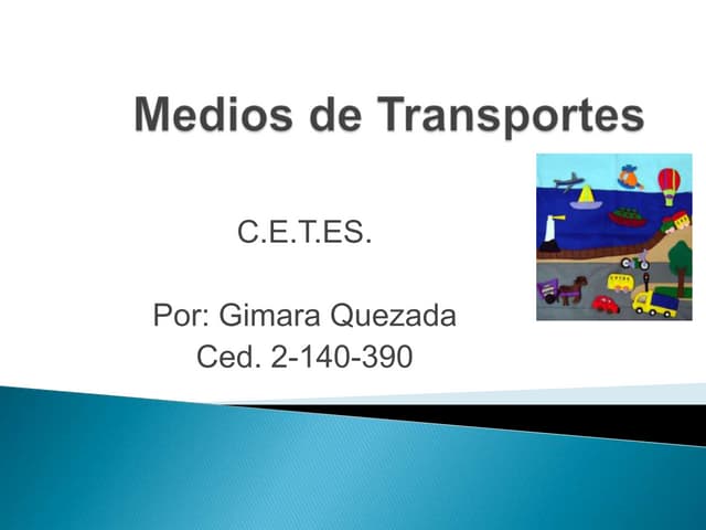 Medios de transportes