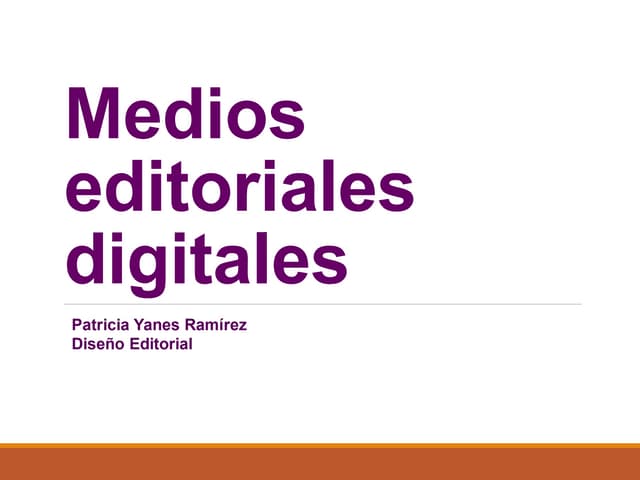 Medios digitales