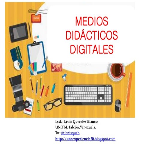 Medios didácticos digitales