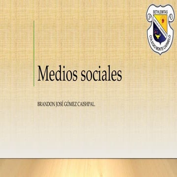 Medios sociales de Brandon 
