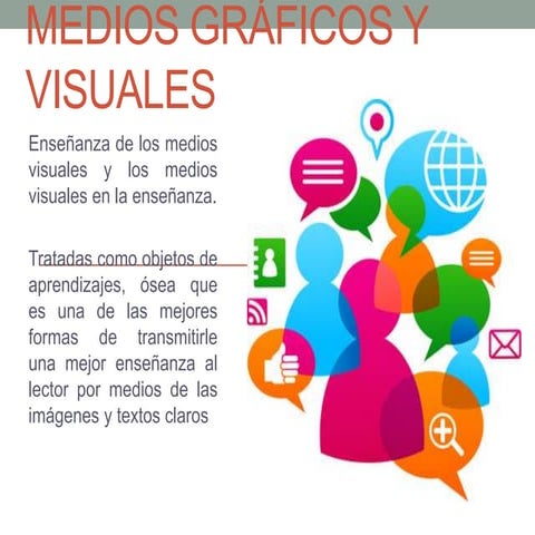 Los medios visuales diapositiva | PPTX