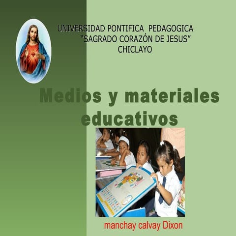 Medios y materiles educativos
