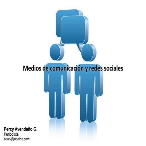 Medios de Comunicación y Redes Sociales 