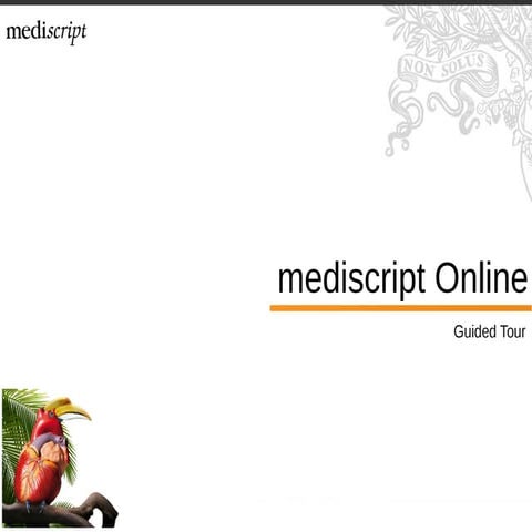 mediscript Bibliothek für Medizinstudenten | PPTX