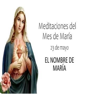Meditaciones del Mes de María día 23.ppsx