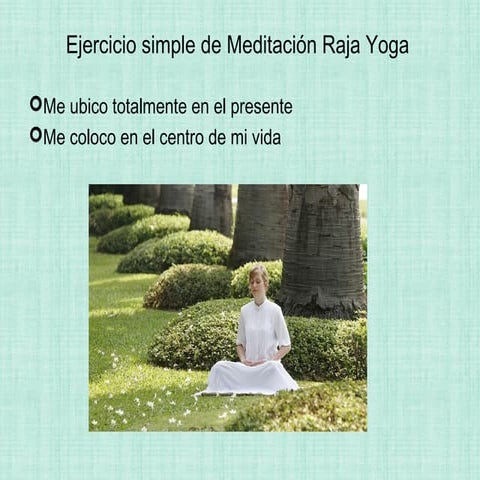 Meditación Raja Yoga - El alma | PPTX