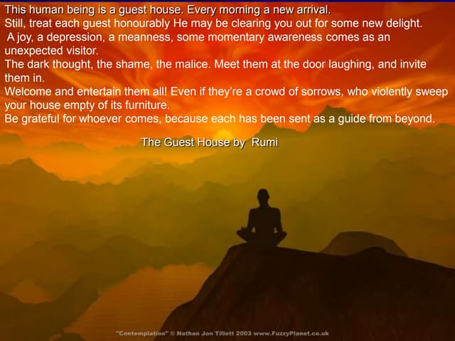 Meditation as Medication