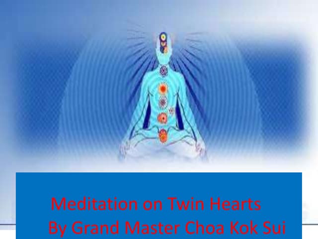 Meditation on twin hearts at a glance