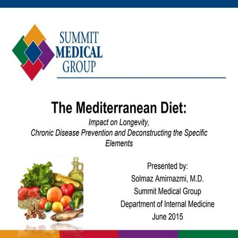 Benefits Of The Mediterranean Diet | PPTX