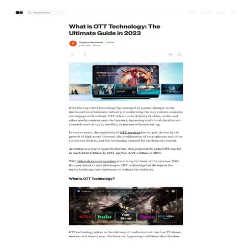 What is OTT Technology?