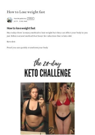 The Ketogenic Diet - Ultimate A Diet