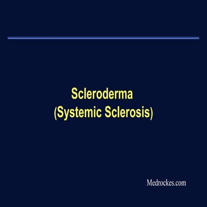 Med r scleroderma