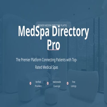 MedSpa Directory Pro - Presentation.pptx