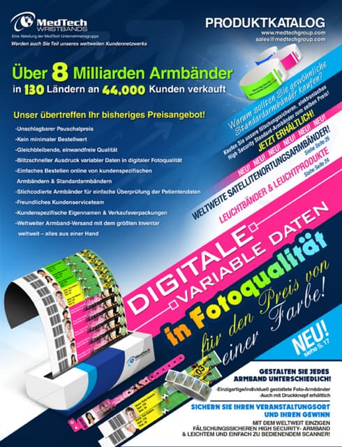 Medtech Catalogue - GERMAN