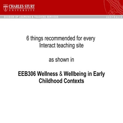 Miriam Edwards-- 6 Things