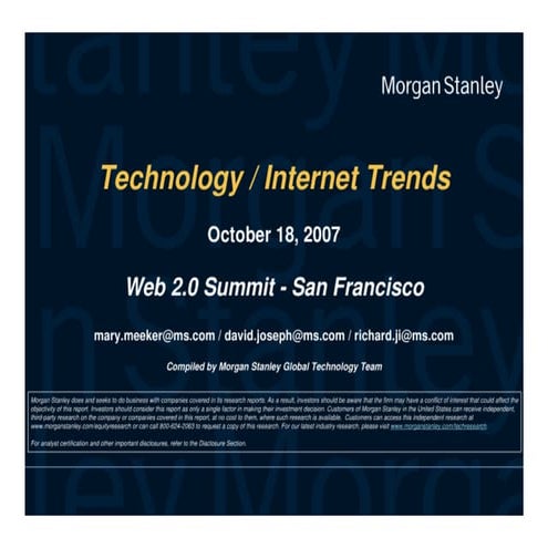 Meeker At Web2.0 PPT