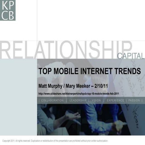 Mary Meeker Mobile Trends