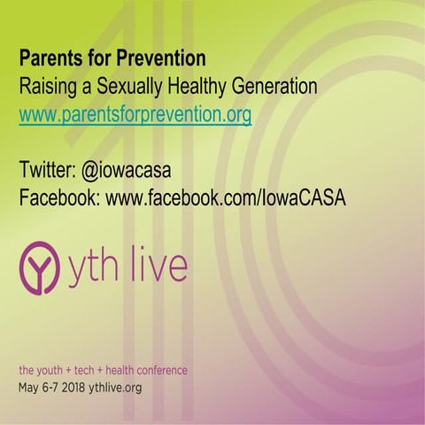 Parents for Prevention: Raising a sexually healthy generation