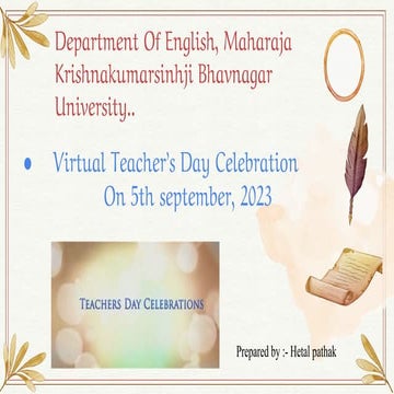 Meena Kandasamy 's Poem :- 'One - Eyed' ( Virtual Teacher's Day Celebration)