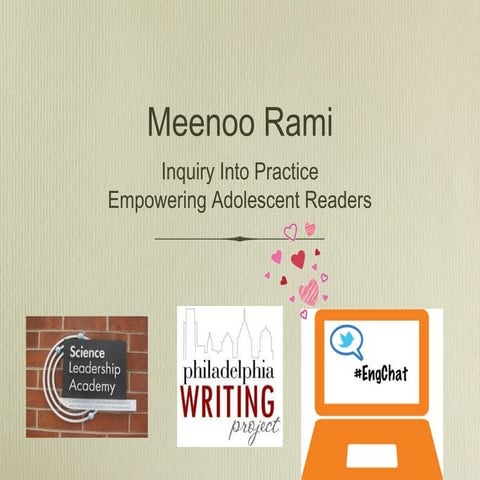 Meenoo Rami inquiry into practice