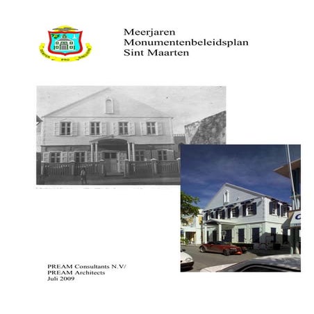 Meerjaren Monumentenbeleidsplan St.Maarten