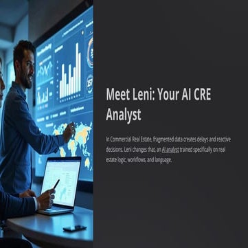 Meet Leni - AI CRE Analyst for Investors
