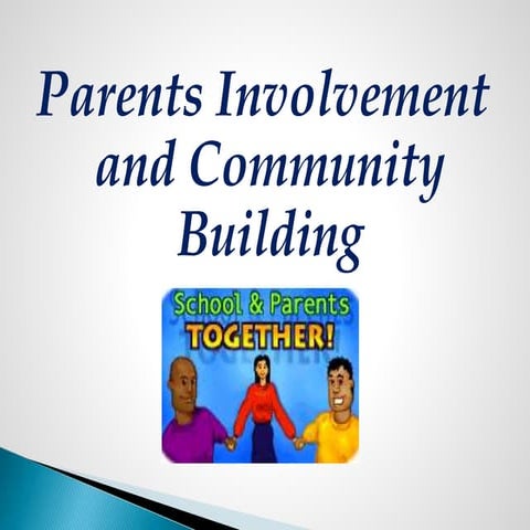 Parents Involvement and Community Building