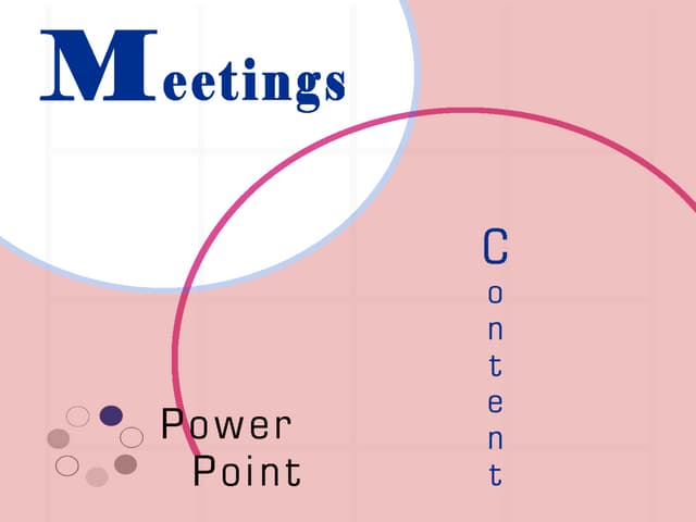 MEETINGS POWERPOINT