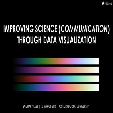 Improving Science Communication Through Data Visualization Pdf