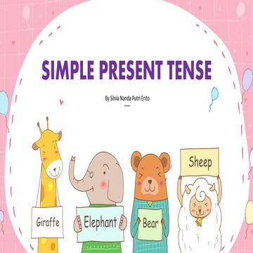  present tense 