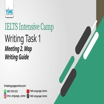 Mastering IELTS Writing Task 1: Describing Map Changes Effectively | PDF