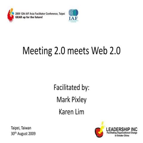Meeting 2.0 Meets Web 2.0 Results