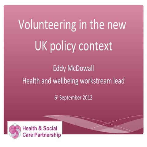 MEETING 4 PRESENTATION (7) INSIGHT SOCIAL RESEARCH LTD / HSCP (UK) IVISOC 2012