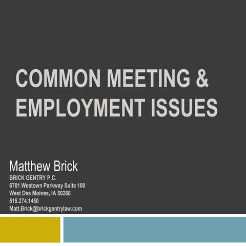 2015 Fall Conference: Public Meeting, Admin and HR-Brick