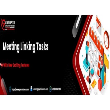 Meeting Linking Tasks