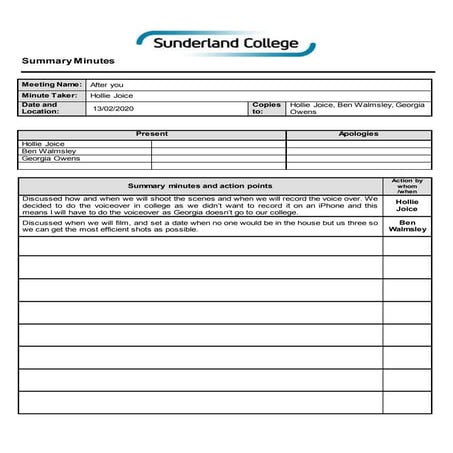 Scriptwriting assignment | DOCX