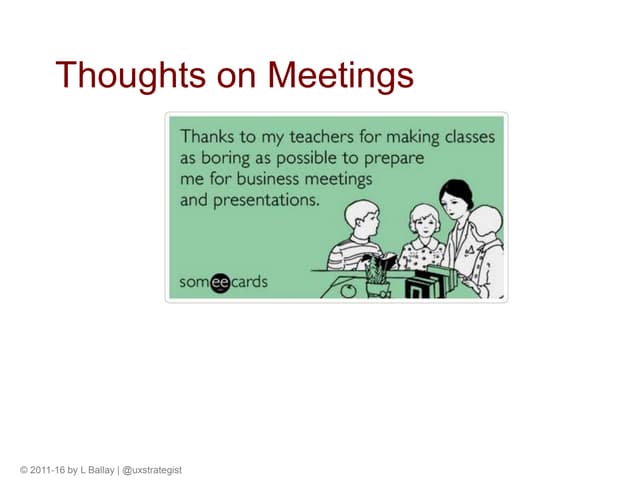 Leading Design Meetings