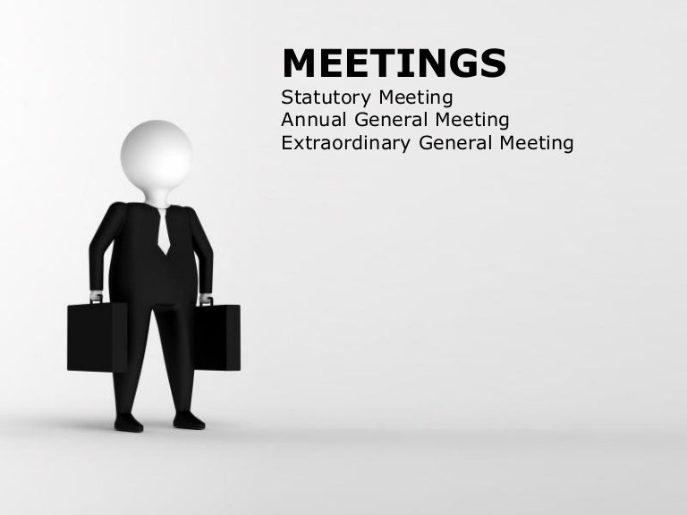 Meetings law ppt