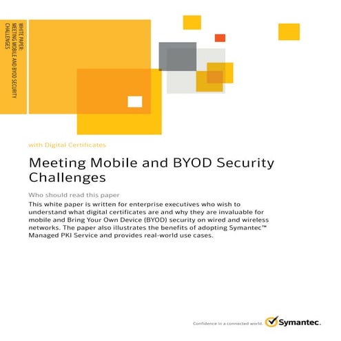 Meeting Mobile and BYOD Security Challenges