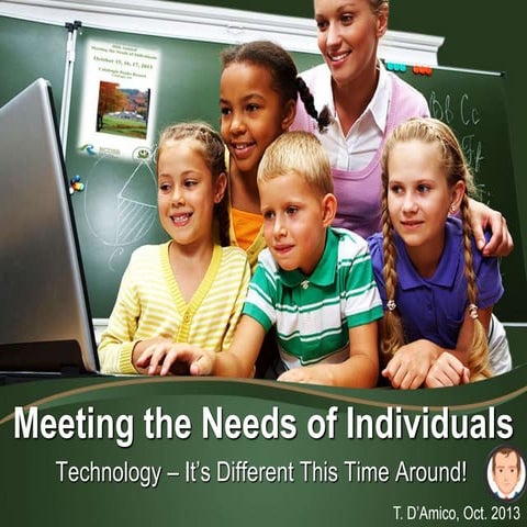 Meeting the needs of all individuals - Special Education