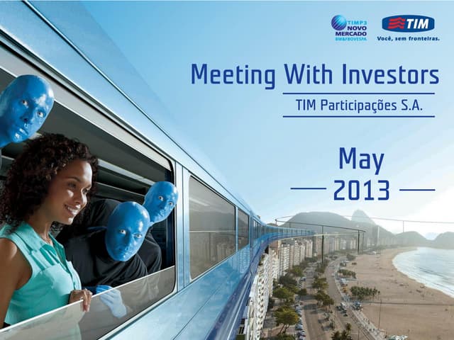 Meeting with investors of may 2013