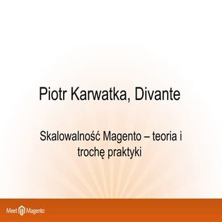 Skalowalność Magento - MMPL13