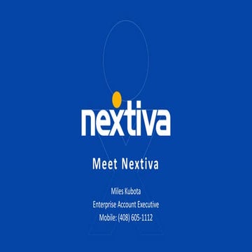 Nextiva Overview